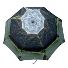 Panoramic Nature Mountain Water Folding Umbrellas by Sapixe