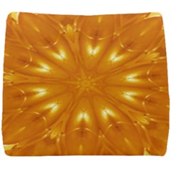 Kaleidoscopic Flower Seat Cushion by yoursparklingshop