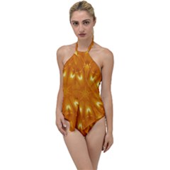 Kaleidoscopic Flower Go With The Flow One Piece Swimsuit by yoursparklingshop