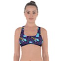 Memphis Style 1 Got No Strings Sports Bra View1