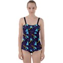 Memphis Style 1 Twist Front Tankini Set View1