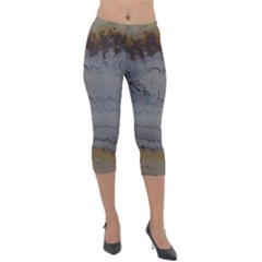 ACID Lightweight Velour Capri Leggings 