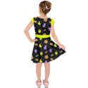 Halloween Pattern 2 Kids  Short Sleeve Dress View2