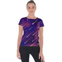 Meteor Shower 1 Short Sleeve Sports Top  View1