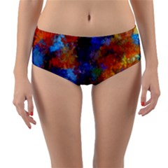 Z349 05 Reversible Mid-Waist Bikini Bottoms