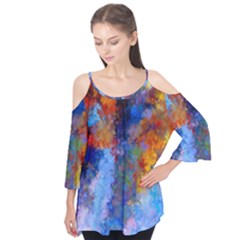 Z349 05 Flutter Sleeve Tee 