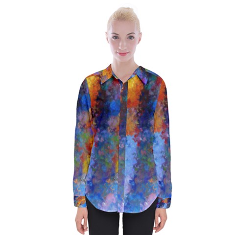 Z349 05 Womens Long Sleeve Shirt by HoundB