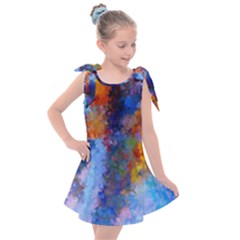 Z349 05 Kids  Tie Up Tunic Dress by HoundB