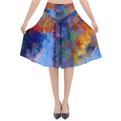 Z349 05 Flared Midi Skirt