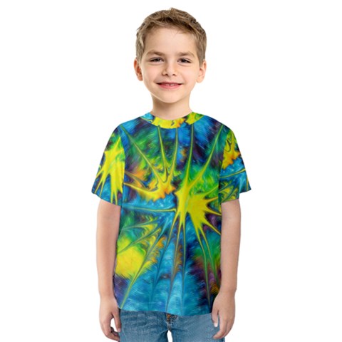 Hbn0001 04 Kids  Sport Mesh Tee by HoundB