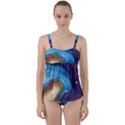 Cloud Galaxy Twist Front Tankini Set View1