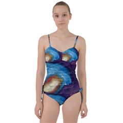 Cloud Galaxy Sweetheart Tankini Set by lwdstudio