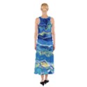 Sunlit Waters Sleeveless Maxi Dress View2