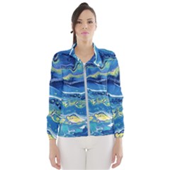 Sunlit Waters Windbreaker (women) by lwdstudio