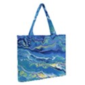 Sunlit Waters Zipper Medium Tote Bag View2