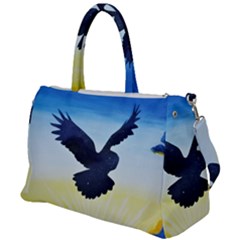 Sunset Owl Duffel Travel Bag