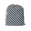 Massaging Kitties Houndstooth Pattern Drawstring Pouch (XL) View2