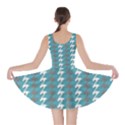 Swan Herd Houndstooth Pattern  Skater Dress View2