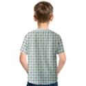 Amphibians Hopping Houndstooth Pattern Kids  Sport Mesh Tee View2