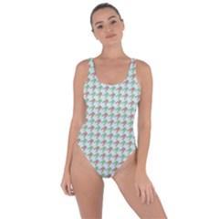 Amphibians Hopping Houndstooth Pattern Bring Sexy Back Swimsuit by emilyzragz