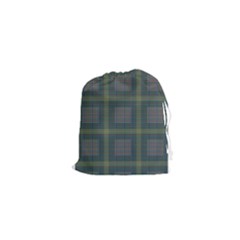 Plaid Pencil Crayon Pattern Drawstring Pouch (xs) by emilyzragz