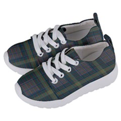 Plaid Pencil Crayon Pattern Kids  Lightweight Sports Shoes by emilyzragz