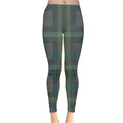 Plaid Pencil Crayon Pattern Leggings  by emilyzragz