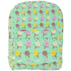 Roses Are Neapolitan Ice Cream Full Print Backpack by emilyzragz