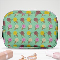 Roses Are Neapolitan Ice Cream Make Up Pouch (small) by emilyzragz