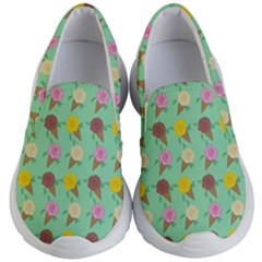 Roses Are Neapolitan Ice Cream Kid s Lightweight Slip Ons by emilyzragz