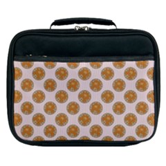 Waffle Polka Dot Pattern Lunch Bag by emilyzragz