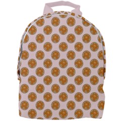 Waffle Polka Dot Pattern Mini Full Print Backpack