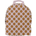 Waffle Polka Dot Pattern Mini Full Print Backpack View1