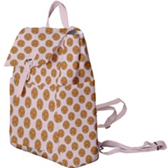 Waffle Polka Dot Pattern Buckle Everyday Backpack by emilyzragz