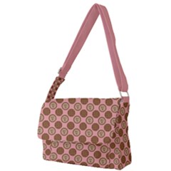 Qt Pie Polka Dot Pattern Full Print Messenger Bag by emilyzragz