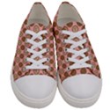 QT Pie Polka Dot Pattern Women s Low Top Canvas Sneakers View1