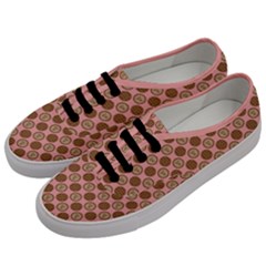 Qt Pie Polka Dot Pattern Men s Classic Low Top Sneakers by emilyzragz