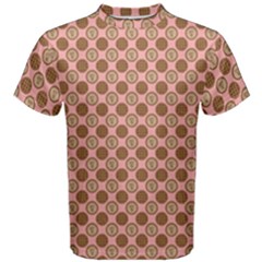 Qt Pie Polka Dot Pattern Men s Cotton Tee by emilyzragz