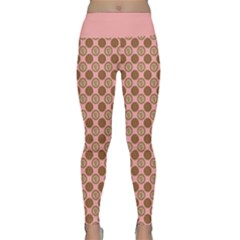 Qt Pie Polka Dot Pattern Lightweight Velour Classic Yoga Leggings by emilyzragz