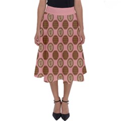 Qt Pie Polka Dot Pattern Perfect Length Midi Skirt by emilyzragz