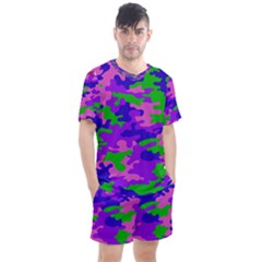 Colors Of Gamers Men s Mesh Tee And Shorts Set