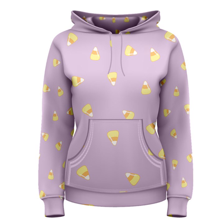 Candy Corn (Purple) Women s Pullover Hoodie