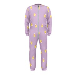 Candy Corn (purple) Onepiece Jumpsuit (kids) by JessisArt