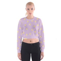 Candy Corn (purple) Cropped Sweatshirt