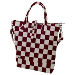 Pattern Background Texture Buckle Top Tote Bag