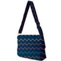 Pattern Zig Zag Colorful Zigzag Full Print Messenger Bag View2