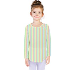 Pattern Background Texture Kids  Long Sleeve Tee