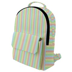 Pattern Background Texture Flap Pocket Backpack (small)