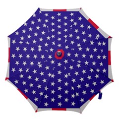 Day Independence July Background Hook Handle Umbrellas (large) by Sapixe