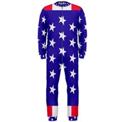 Day Independence July Background Onepiece Jumpsuit (men)  by Sapixe